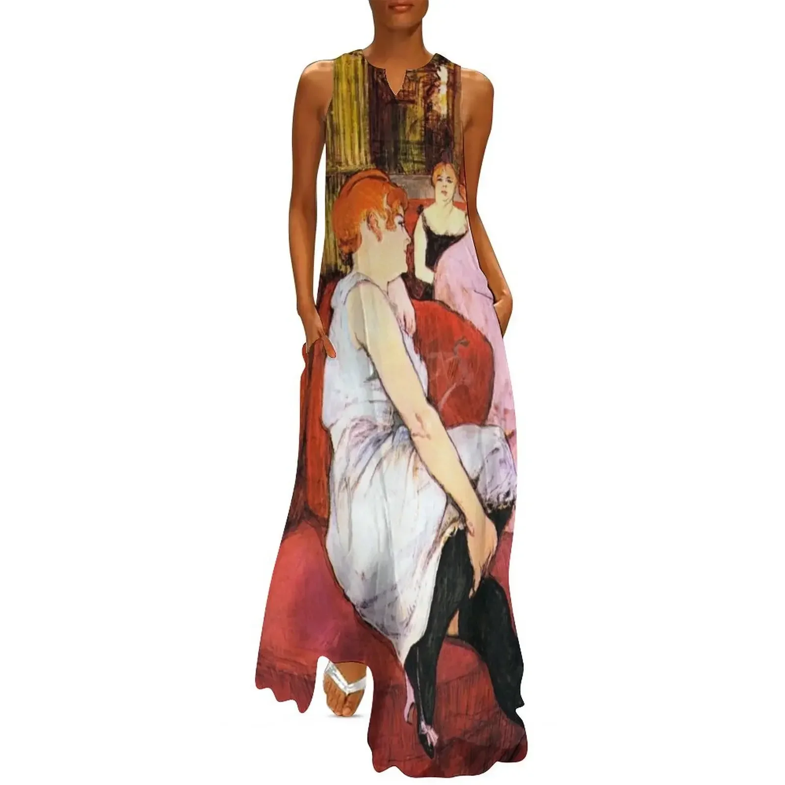 

Lautrec - Salón de la Rue des Moulins Long Dress dresses ladies 2025 summer birthday dress for women prom dresses Dress