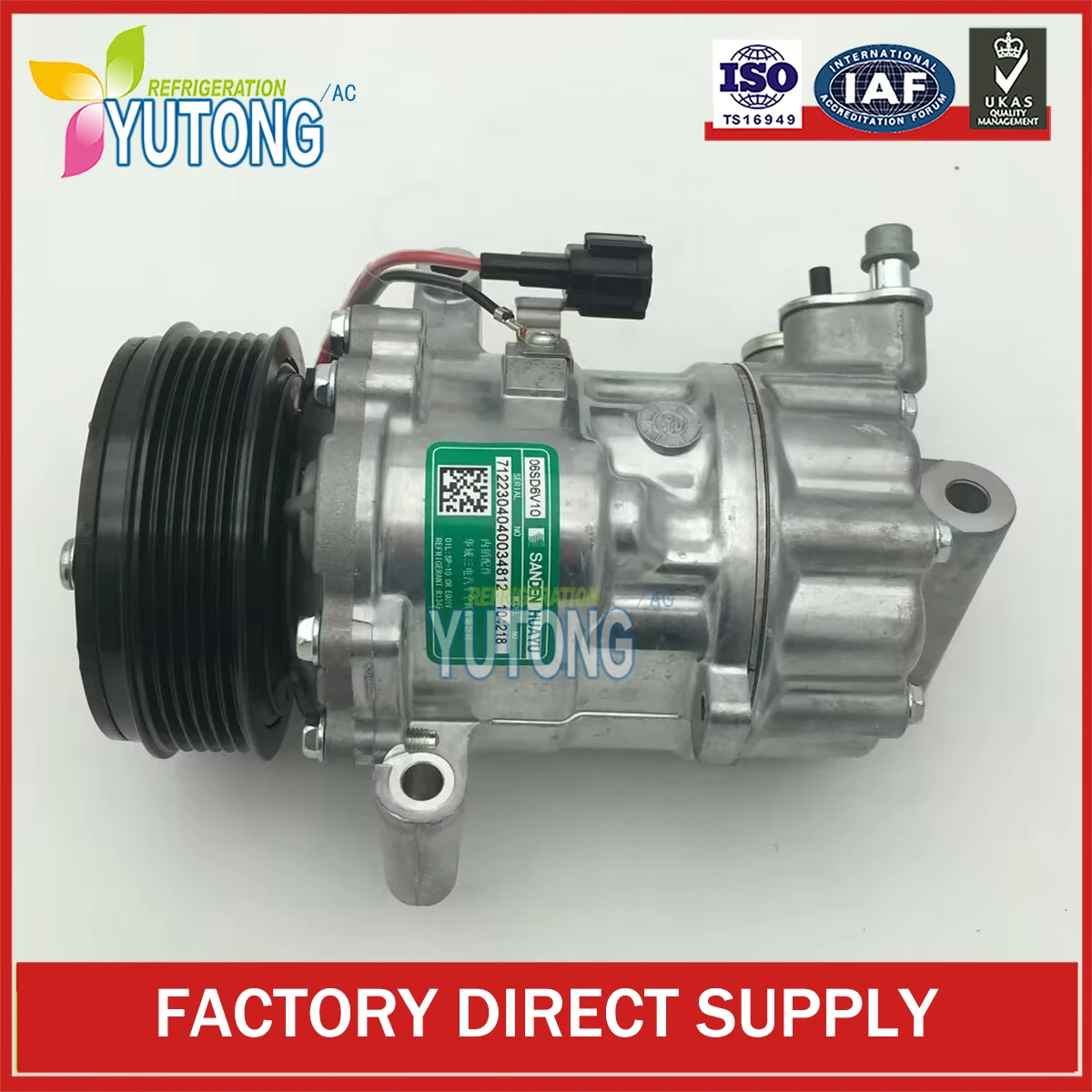 

Компрессор переменного тока для Nissan Bluebird Sylphy 2,0 Sunny Neo Almera A41011A13031 92600-1U60A RE0F10A-GB54 DBA-KG11 926001U60A