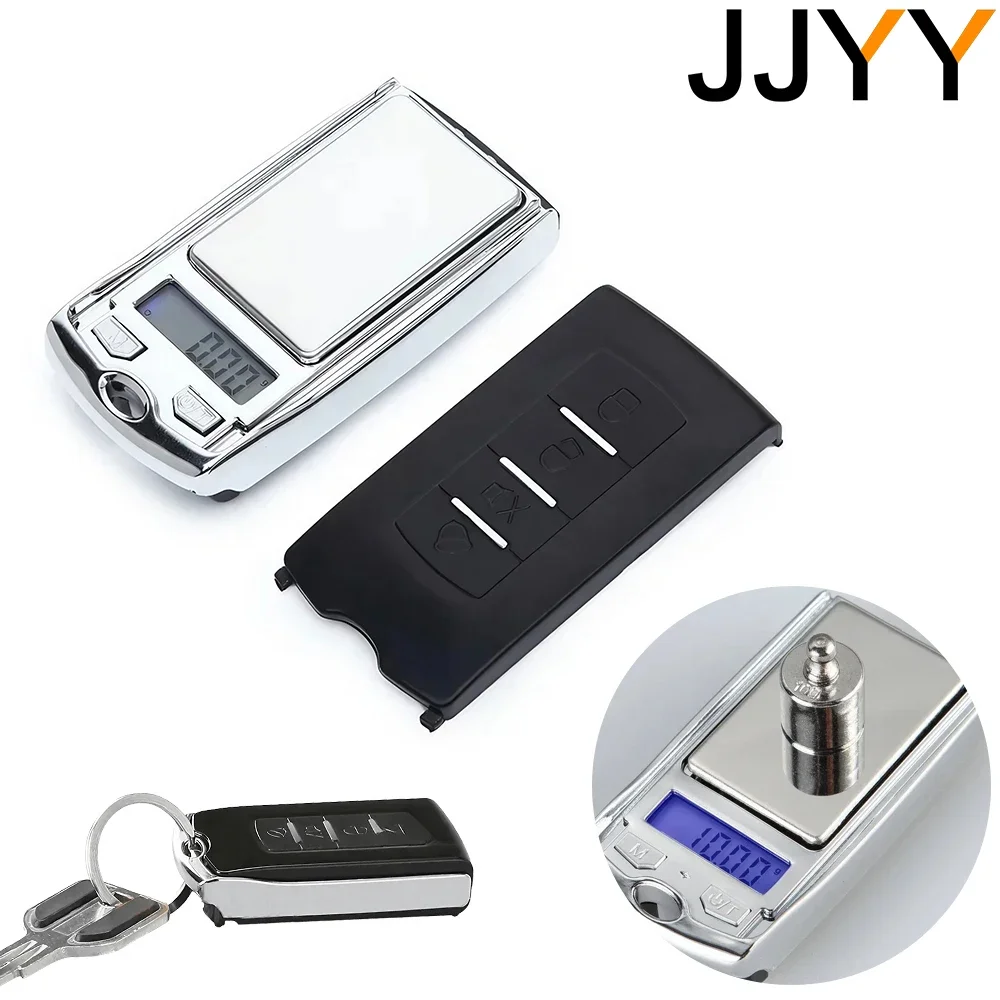 JJYY Portable Digital Electronic Pocket Scale 100g 0.01g Jewellery Microgram Weighing Car Key Electronic Scale