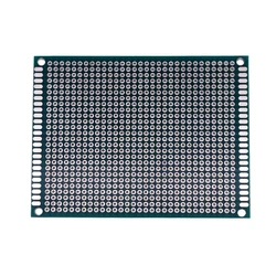 2.54mm Double-Sided Spray Tin Board 4x6cm 3x7cm 2x8cm CNC Fiberg Lass PCB Board 10PCS