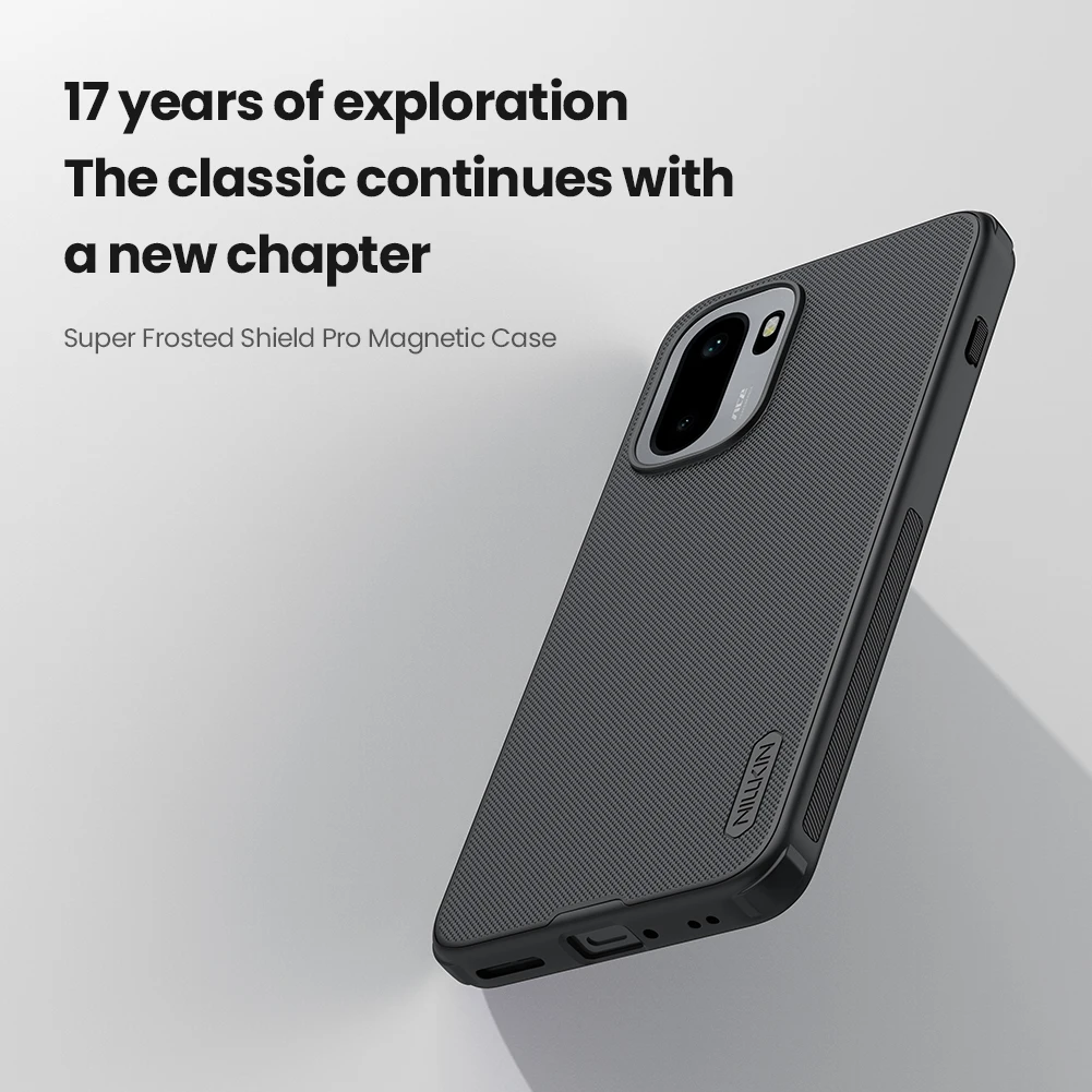 Für Oneplus ACE 6t Hülle NILLKIN Passgenaue Hülle Magnetische Super Frosted Shield Hochwertige Matte PC-Abdeckung Für Oneplus ACE 6t – Detail 4