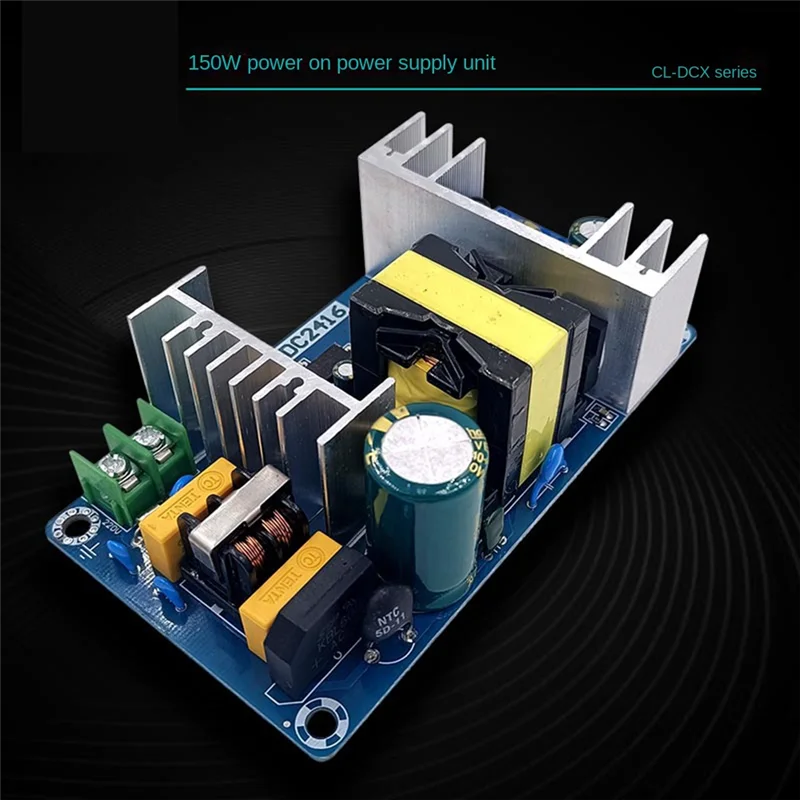 【Best Selling】24V 6A Switching Power Board 150W High-Power Industrial Power Module 110V/220V To 24V Module