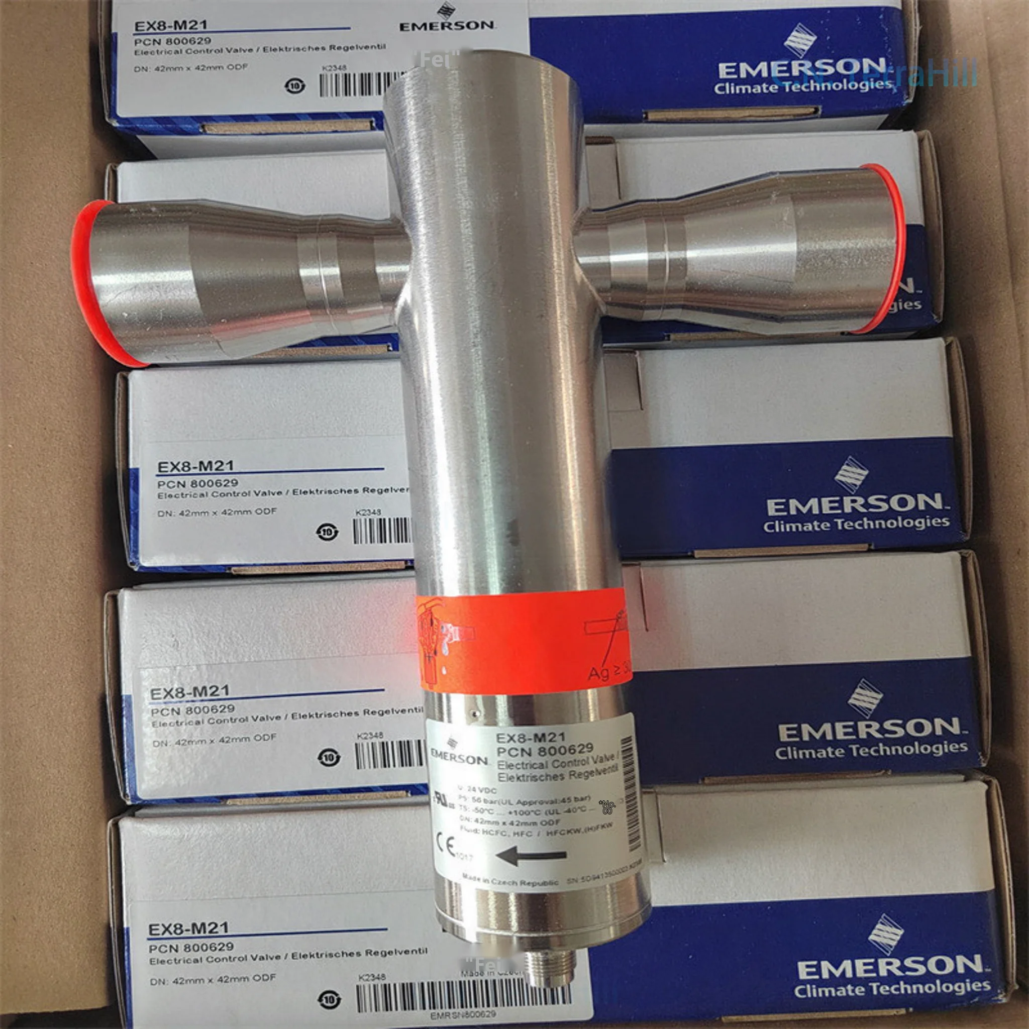 Electronic Expansion Valve EX8-M21800629 EX7-I21 EX6-I21 for HVAC Refrigeration System