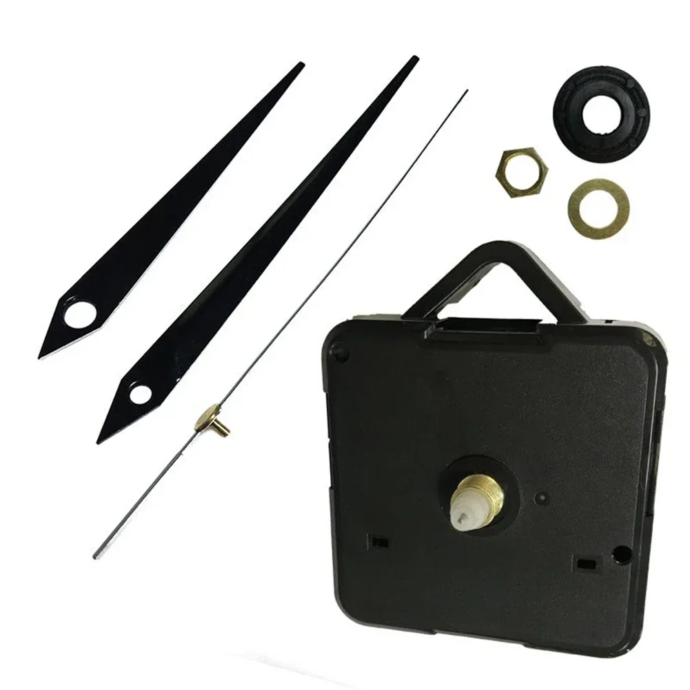 DIY Clock Mechanism Parts Classic Hanging Black Quartz Watch Wall Clock Movement Quartz Wall Clock Movement Parts With Needles