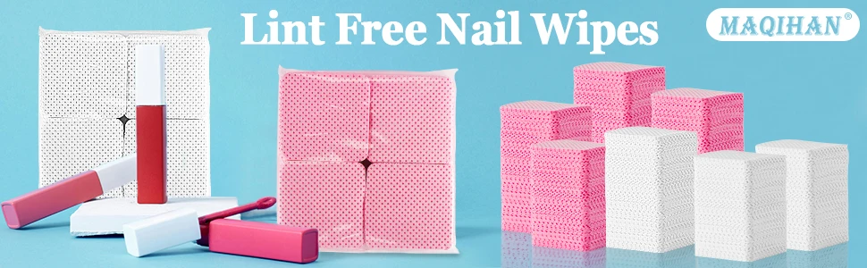 lint free nail wipes