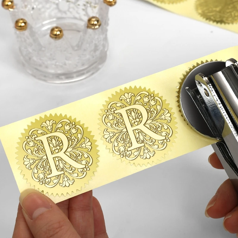 Custom Logo Embosser Stamp LOGO Jewellery Book Wedding Party Library Personalized  Private Seals  Envelope Graduation Christmas