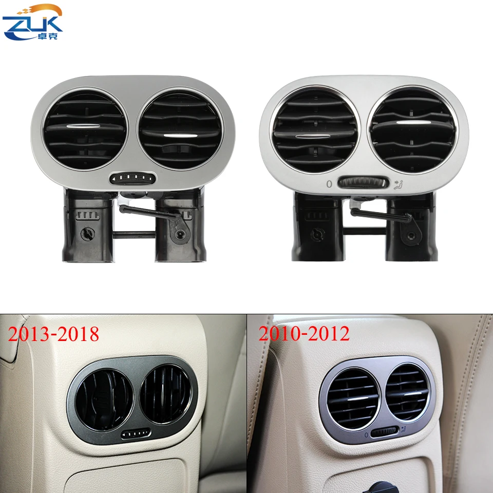 

ZUK For VW Tiguan 2010-2016 Centre Armrest Rear Air Conditioner Outlet AC Air Vent Assembly 5ND819203B 5ND 819 203B