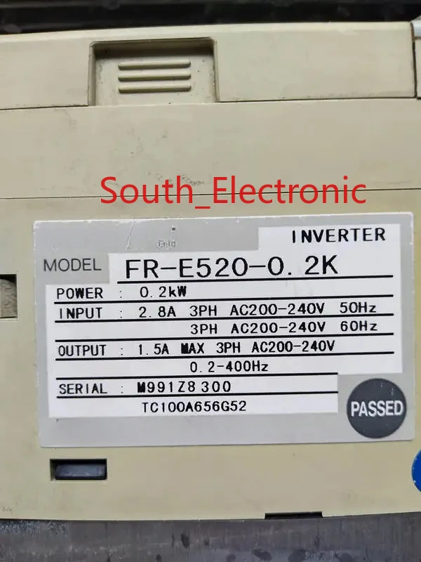 FR-E520-0.2K 0.2KW 220V    inverter    , In good working condition, free shipping  a