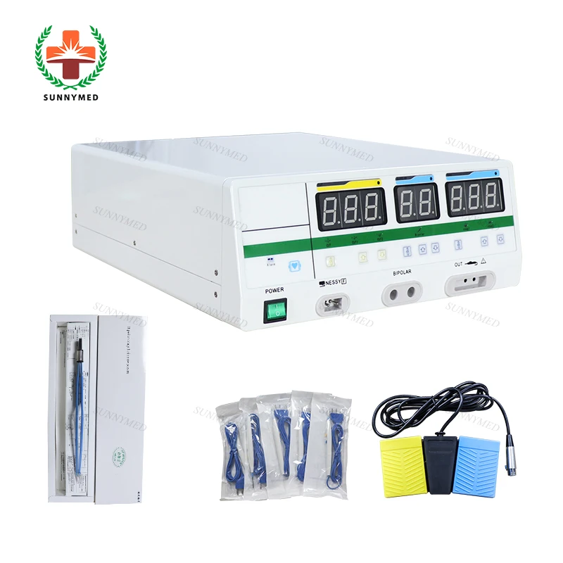 SY-I081VI durable in use medical Electrosurgical generator HD large digital display Diathermy machine