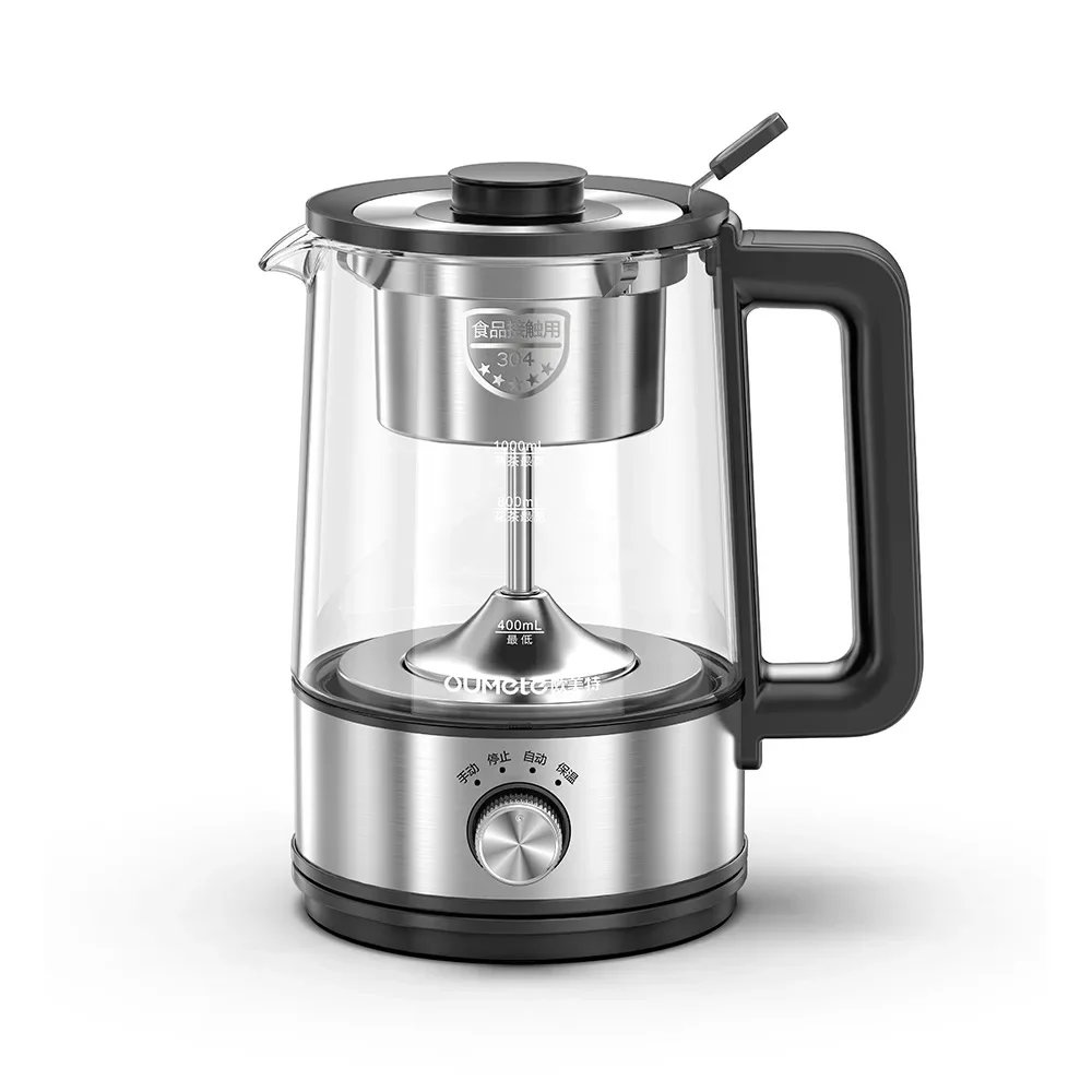 Ketel Listrik Pembuat Kopi Kaca Pembuat Teh Pemanas Kopi Listrik Teko Uap Otomatis Teko Teh Turki Kompor Air Mendidih