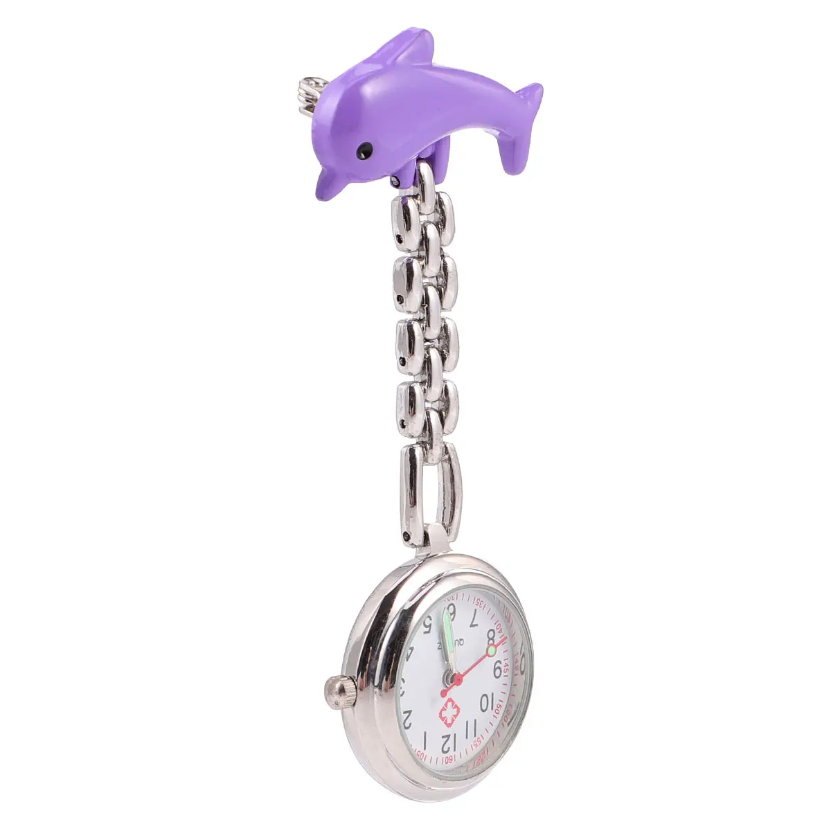 

1pc Alloy Doctor Hanging For Doctors Pocket Watch Creative Noctilucence Watch Fashion Mini Chest Nurse Quartz For Decor Use