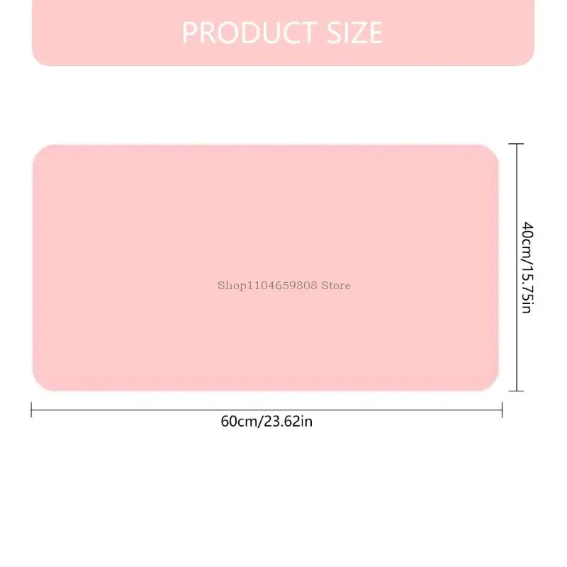 Pad tamanho 60x40cm resistente a água para couro mouse mouse mouse