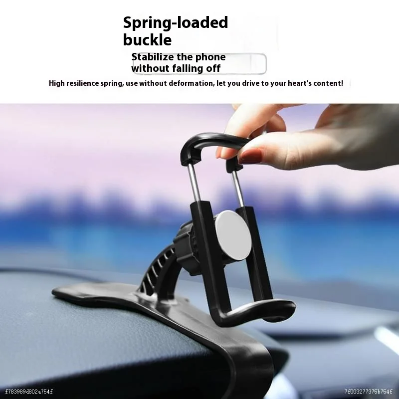 Car Phone HolderEasy Clip Mount Stand Panel Multi Functional Universal Dashboard GPS Navigation Bracket Holder