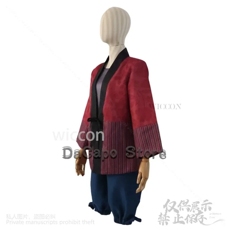 توربو الجدة تأثيري تابو بابا أنيمي Dandadan تأثيري ثوب الكيمونو الياباني موحدة زي كوس ثلاثية الأبعاد الطباعة قناع حفلة الهالوين