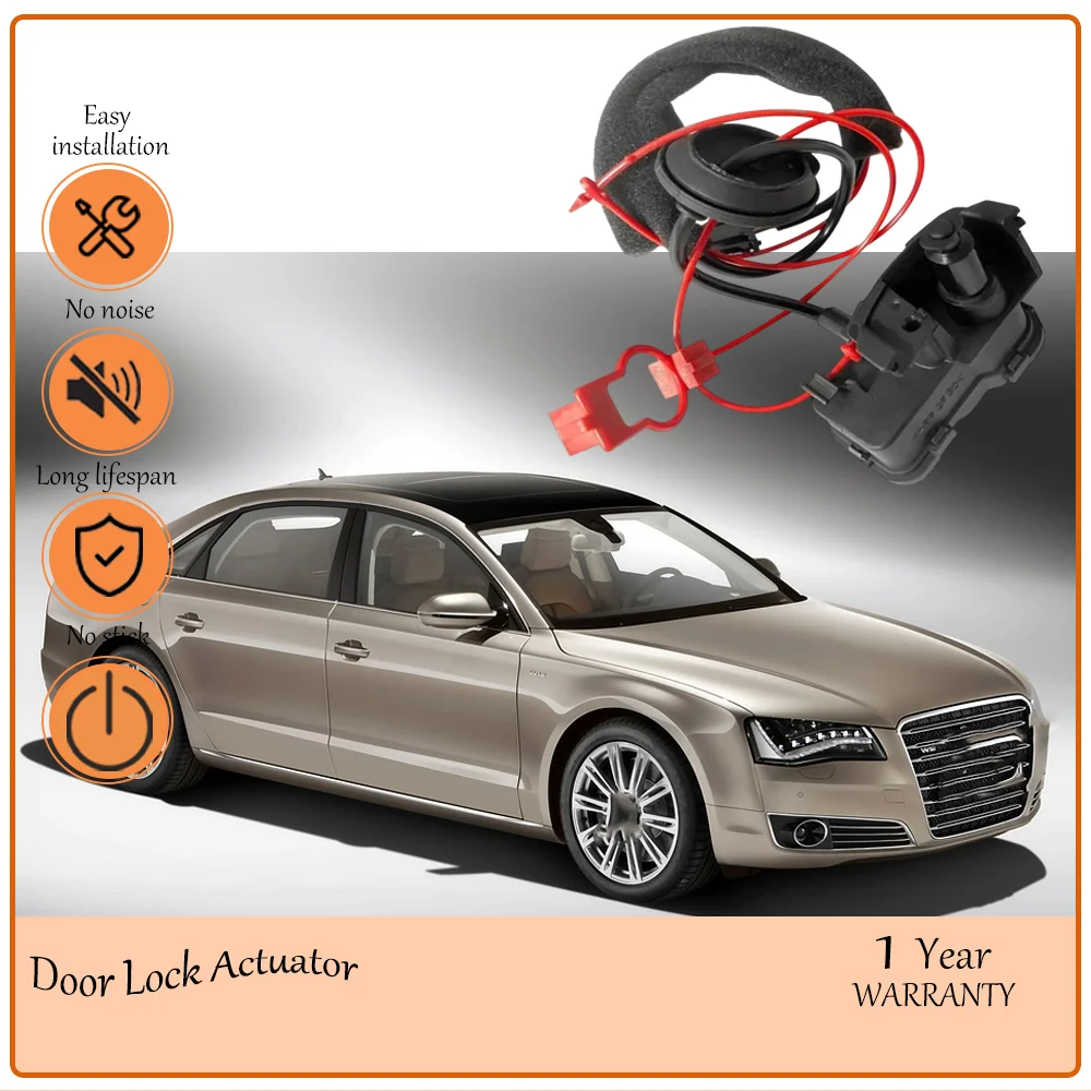 Fuel Tank Cap Motor Actuator, Replace OE 4H0810773G,4H0810773E,4H0810773F,4H0810773C, Compatible with Audi A8 2010 -2017 Direct
