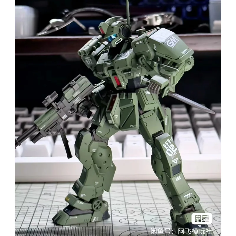 XFS model Hg 1/144 RGM-79S Gm Spartan Assembly Model Movable Joints High Quality Collectible robot kits Models Kids Gift