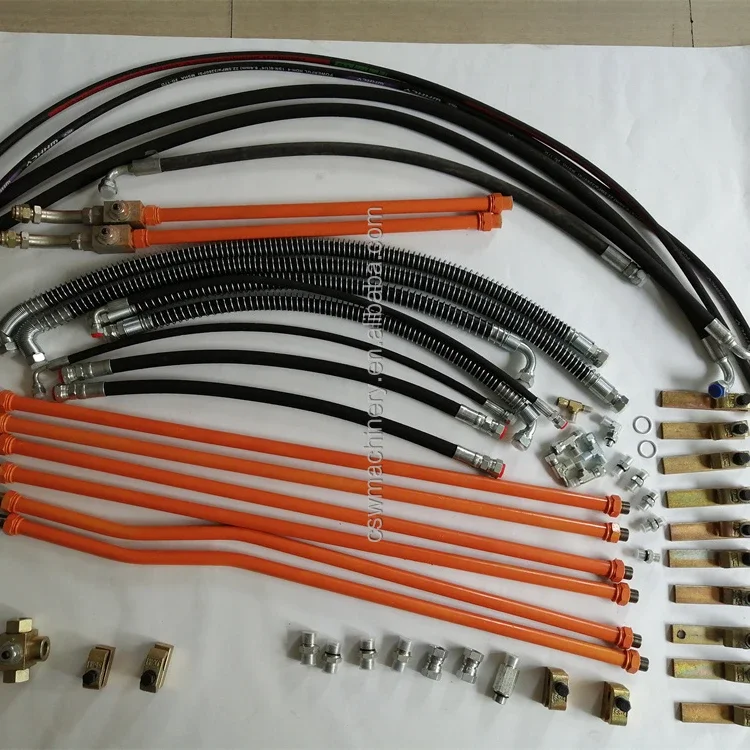 Excavator hydraulic hammer piping kits hydraulic breaker plumbing kits suit 5-7 ton excavators