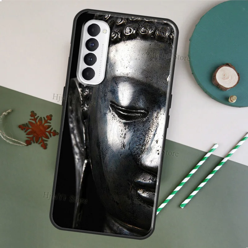 gautama buddha For OPPO A52 A72 A83 A91 A5 A9 A53 A31 2020 F5 F7 Reno 4 Pro 2Z A5S A1K A15 Phone Case