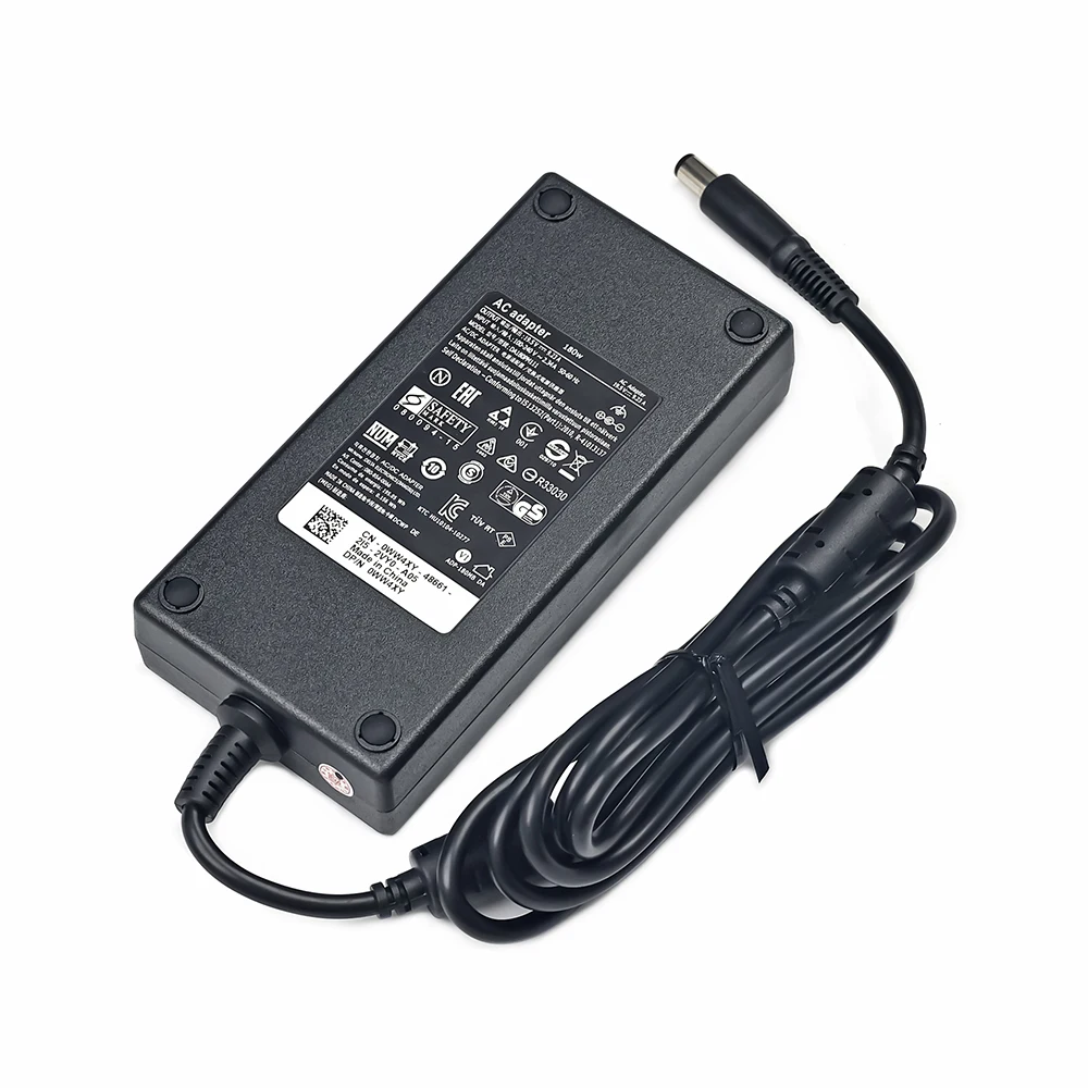 180W 19.5V 9.23A Laptop AC Adapter for Dell Precision M4600 M4700 M4800 Alienware 13 R3 G3 Charger DA180PM111 597609-001