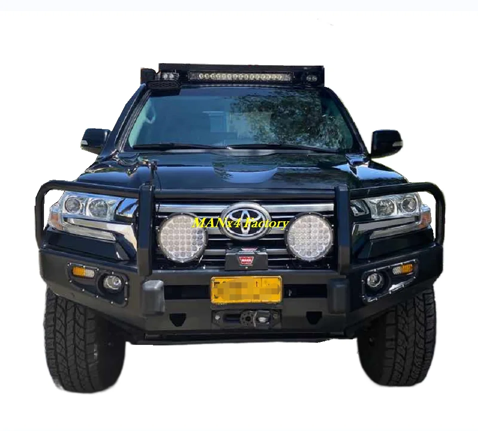 Manx4 Lc200 Front Bumper Steel Bull Bar For Land Cruiser Lc200