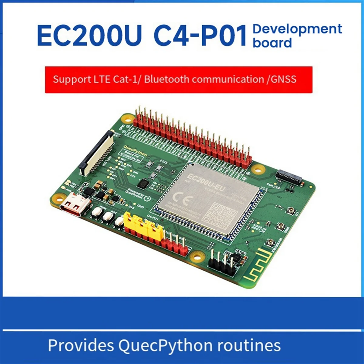 Imagem -06 - Bluetooth Wireless Communication Development Board Ec200u Lte Cat Ec200u-eu C4-p01 para Quecpython