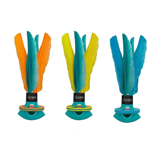 Imagen 1 del producto Juego de Bádminton de pelota de paleta de playa, Lanzadera de plumas de alta elasticidad, raqueta de Camping al aire libre, juguetes interactivos para padres e hijos