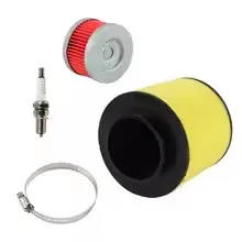 Kit Busi Filter Oli Udara untuk Honda FourTrax 300 TRX300 Rancher 350 Foreman 400 450 1988 1989 1990-2006 17254-HC5-900 HF113