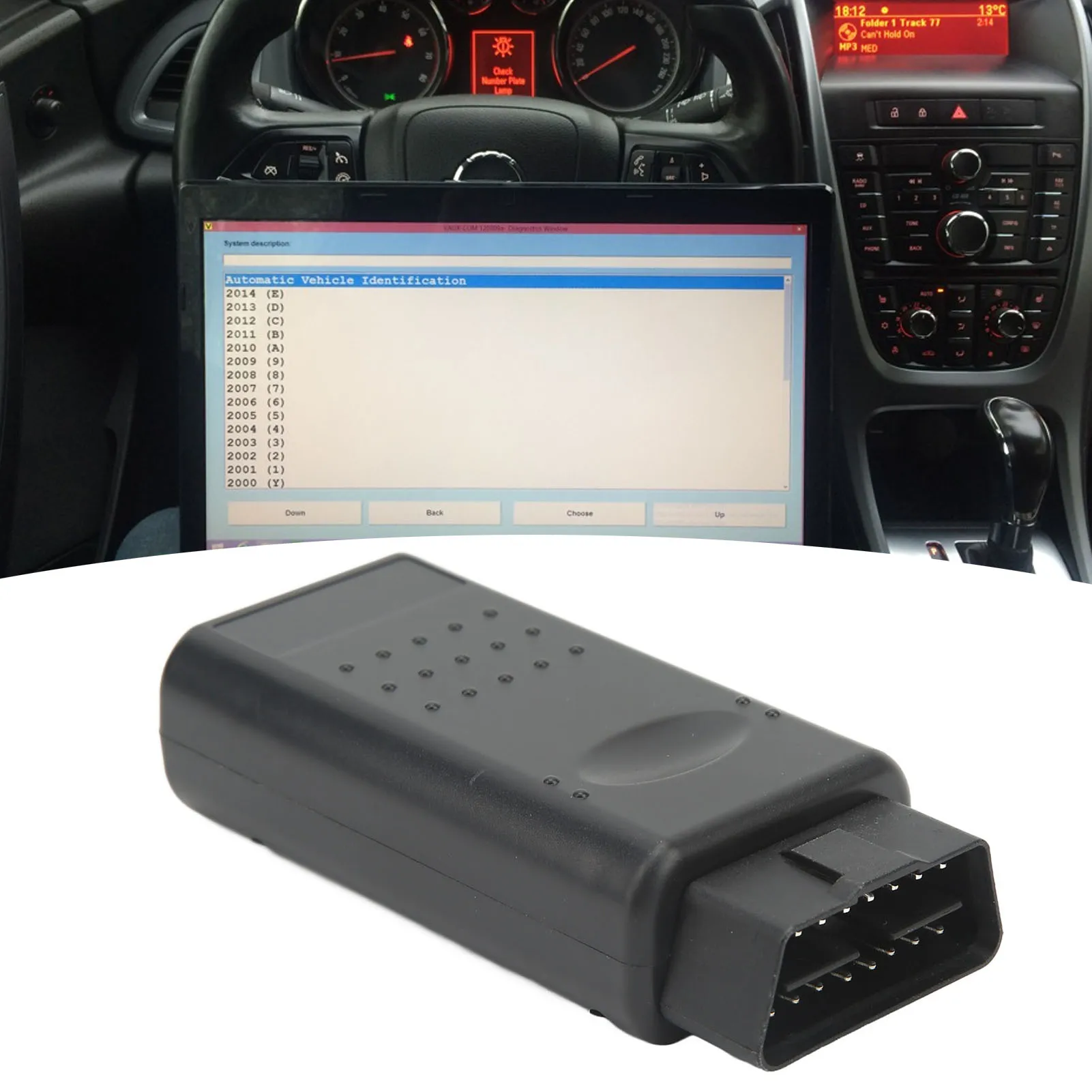 

OBD2 USB-диагностический сканер для OPCOM V1.99, автомобильный адаптер, инструмент для печатной платы, чип 12030, 137 г, автоматический диагностический интерфейс Plug & Play