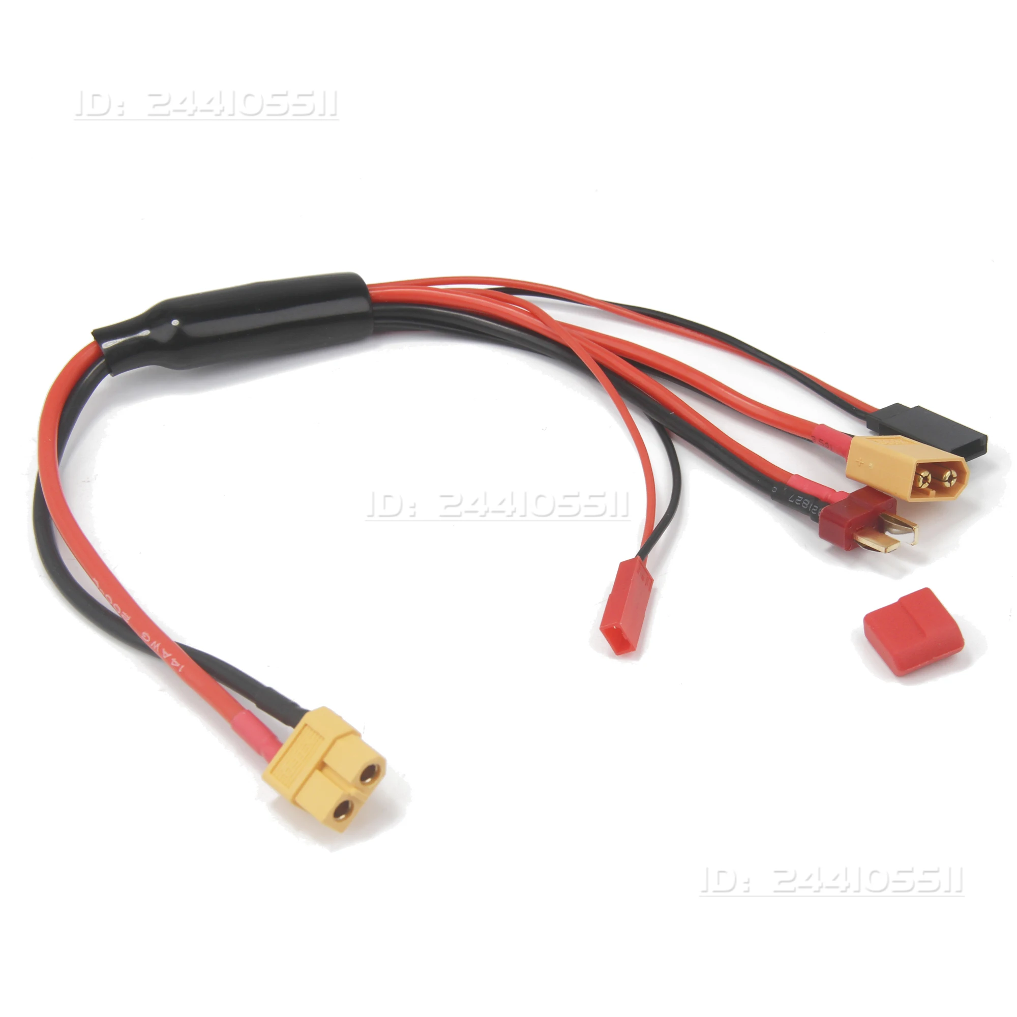 4 in 1 30cm RC Multi Lipo Battery Adapter Charger Converter Cable T/XT60/JST/FUTABA Plug for IMAX B6 B6AC Model Car Part Toy