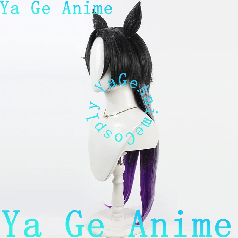 يا جي أنيمي شعر مستعار تأثيري Uma Musume الهواء الأخدود شعر مستعار تأثيري ذيل آذان سباق الخيل فتاة لعبة عرض الواقع شعر مستعار شخصية #4