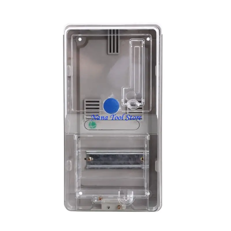 31GJ Clear Plastic Single Phase Meter Enclosure Box With Prepaid Card System For Easy Electricity Monitoring And Control