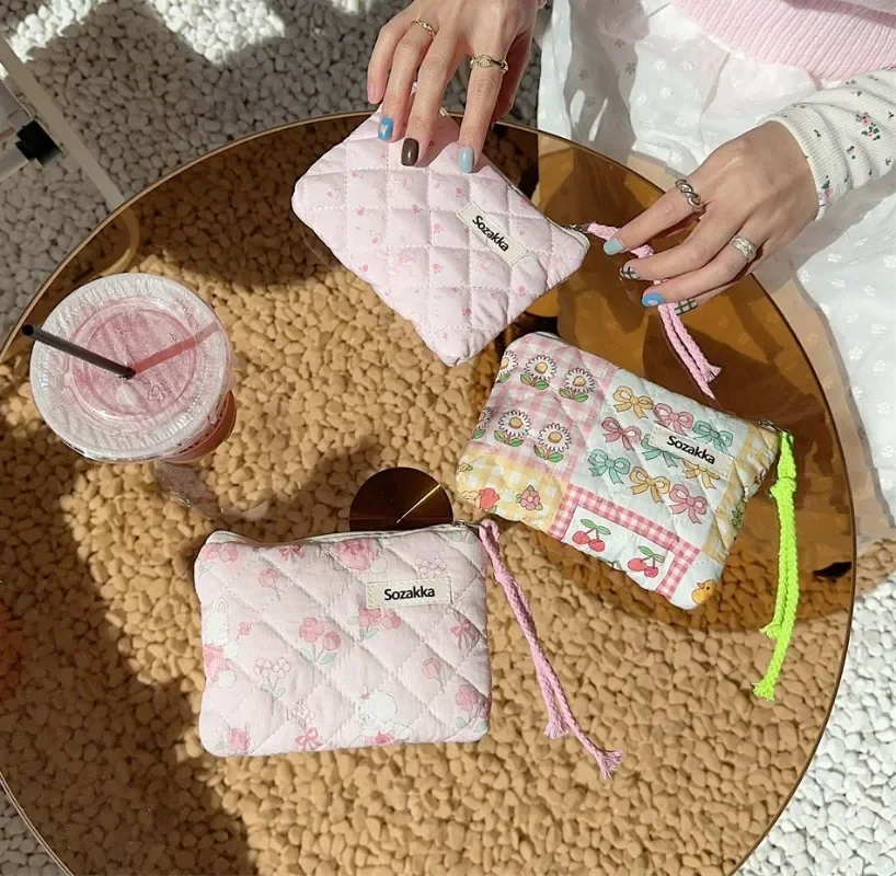 การ์ตูนหวานพิมพ์เหรียญกระเป๋าน่ารัก Zi [ต่อผู้หญิงกระเป๋าเงินขนาดเล็กสบายๆหญิงกระเป๋าถือคลัทช์กระเป๋าถือ