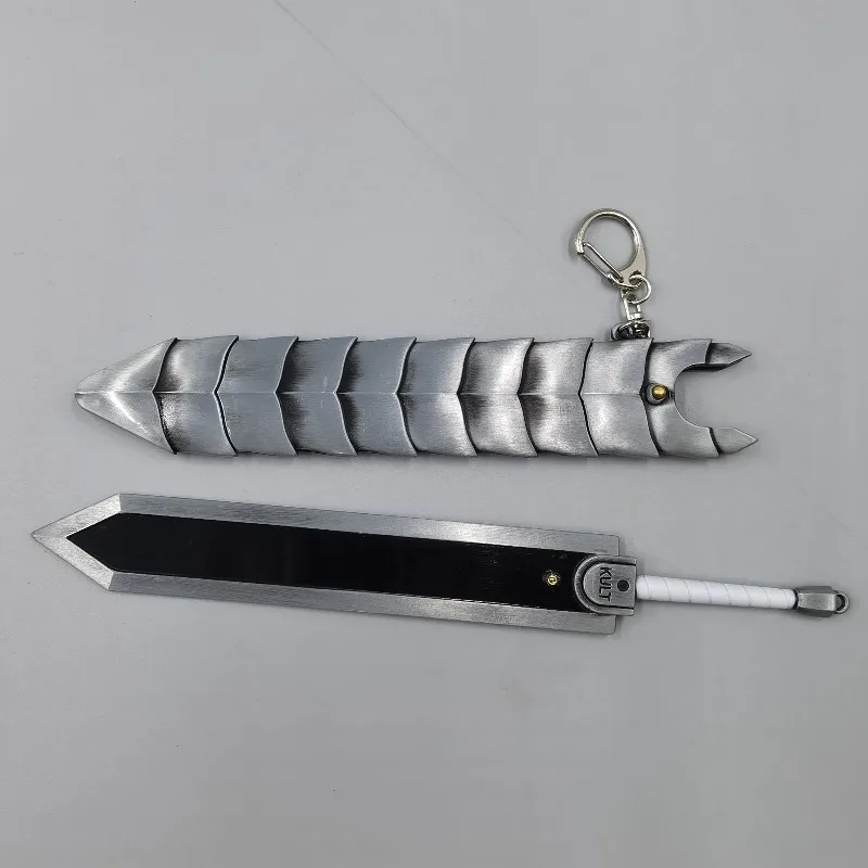 22cm Guts Dragon Slayer épée cool alliage jeu périphérique Cool épée avec épée gaine modèle ornement cadeaux jouets Collections
