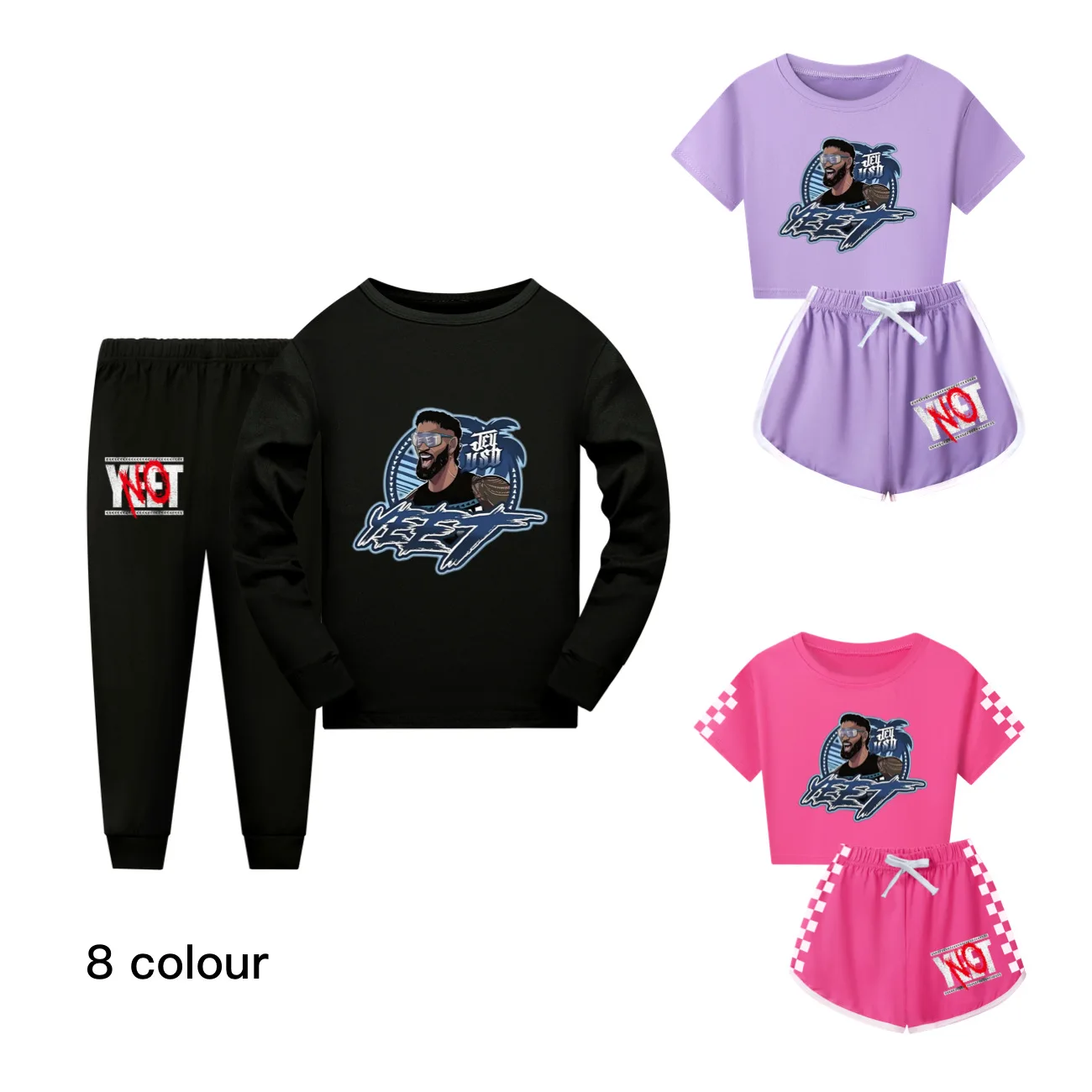

Kids YEET Pajamas Boys Pijama Cotton Clothes Set Sleepwear Children Nightwear for Girls Toddler Outfits4822