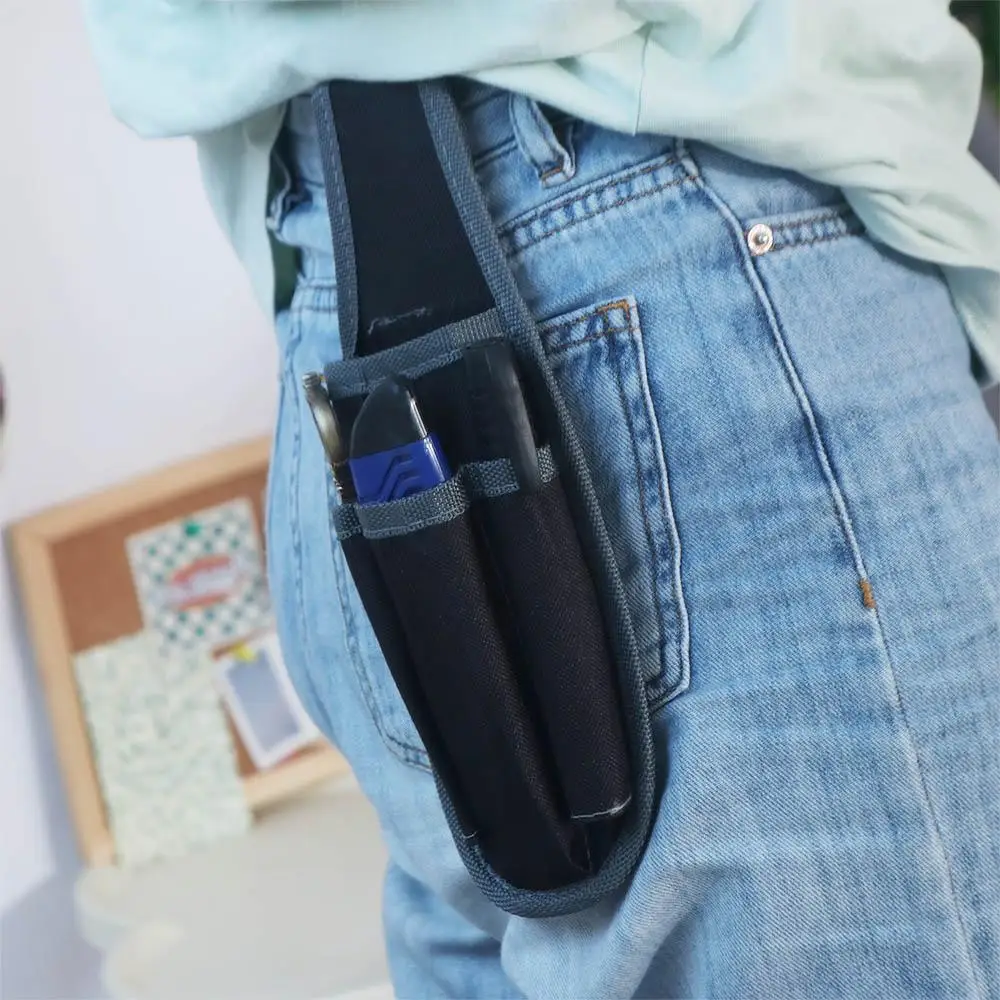 Wear-resistant Tool Waist Bag Multilayer Storage Oxford Cloth Tool Belt Thickened Hanging Bag Electrician Tool Bag Hardware