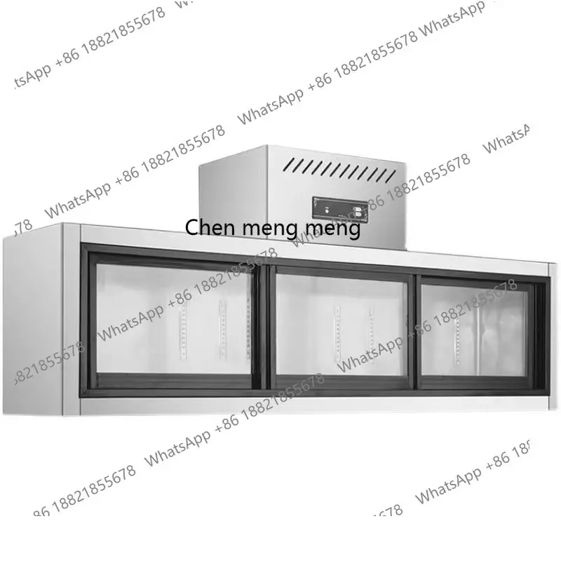 

Wall-mounted display hanging cabinet Refrigerated wall-mounted refrigerator Hanging fresh-keeping freezer