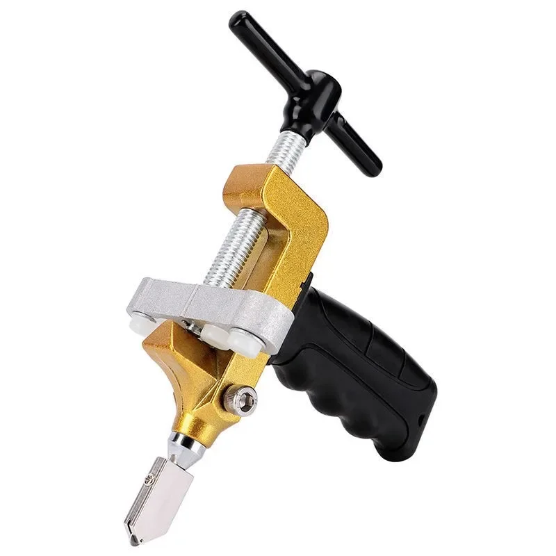 2 in 1 แก้วเครื่องตัดกระเบื้องเซรามิคเปิด Breaker คีมล้อกระเบื้องเพชร Roller ตัดคู่มือเพชรมีดเครื่องมือ