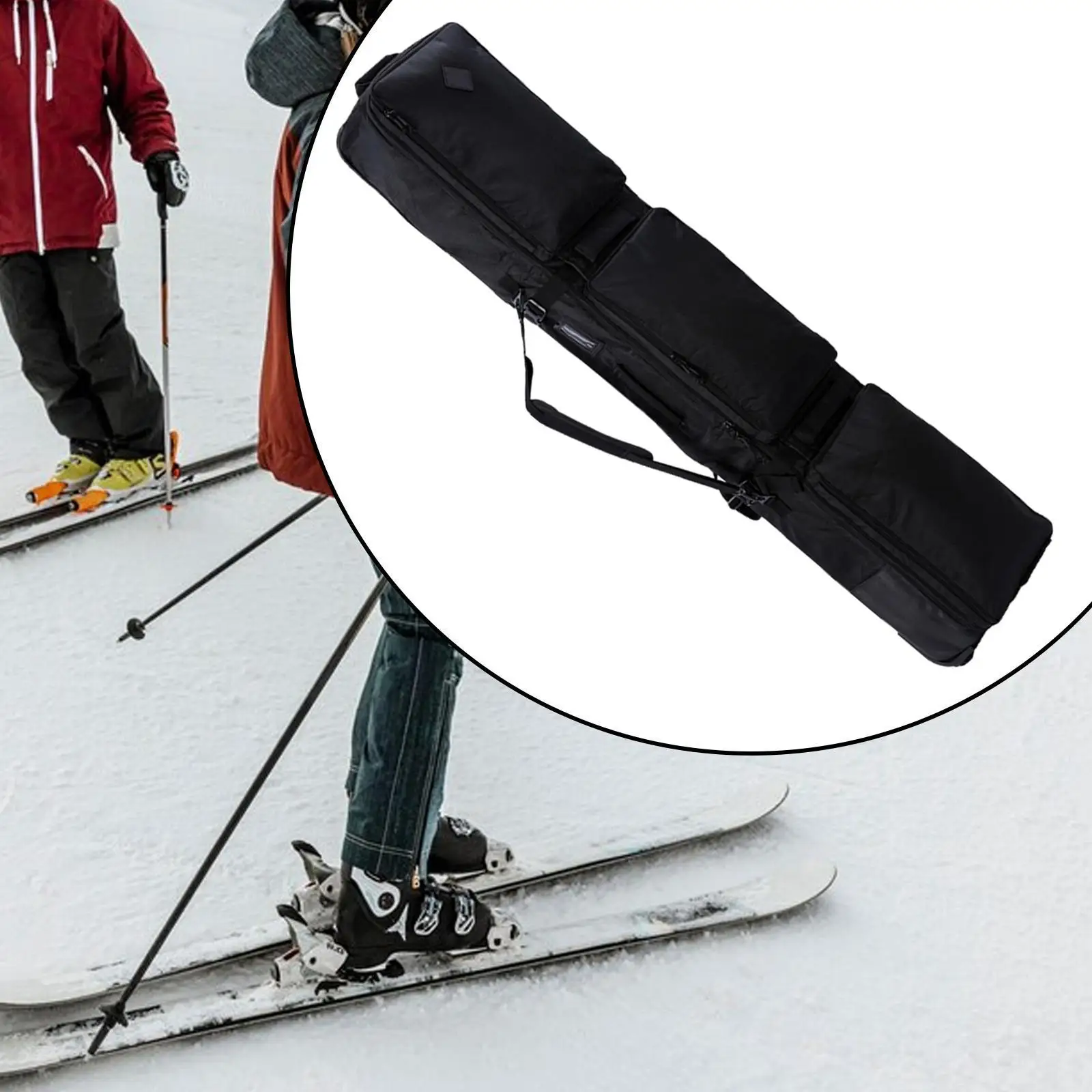 Skitas che Hoch leistungs reiß verschlüsse und Schnallen Ski ausrüstung Snowboard tasche