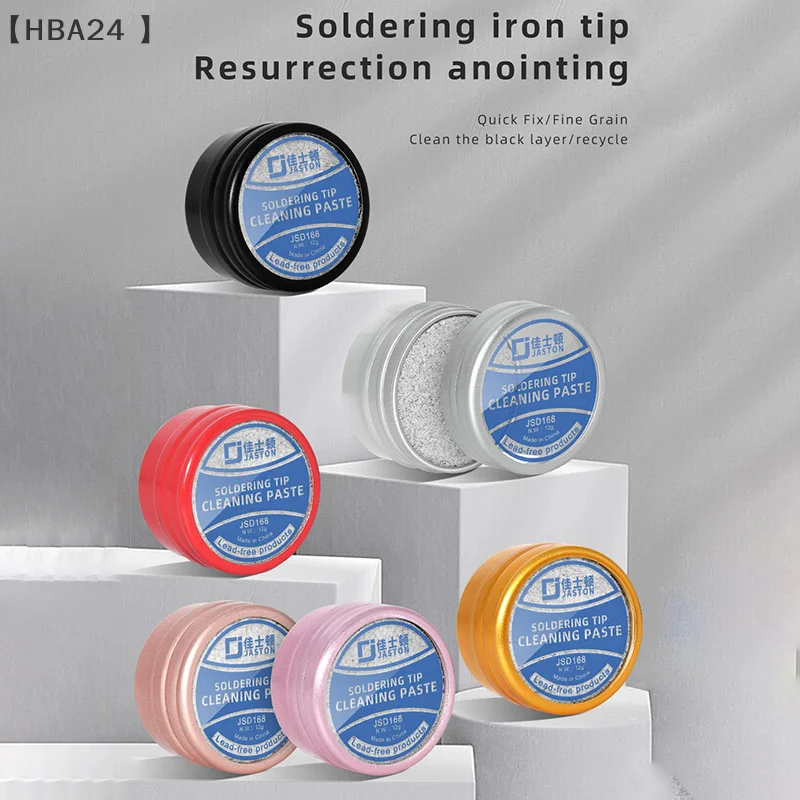 

Electrical Soldering Iron Tip Oxidation Clean Plaster Resurrection Plaster Refresher Solder Cream Non-stick Tin Repair Tool