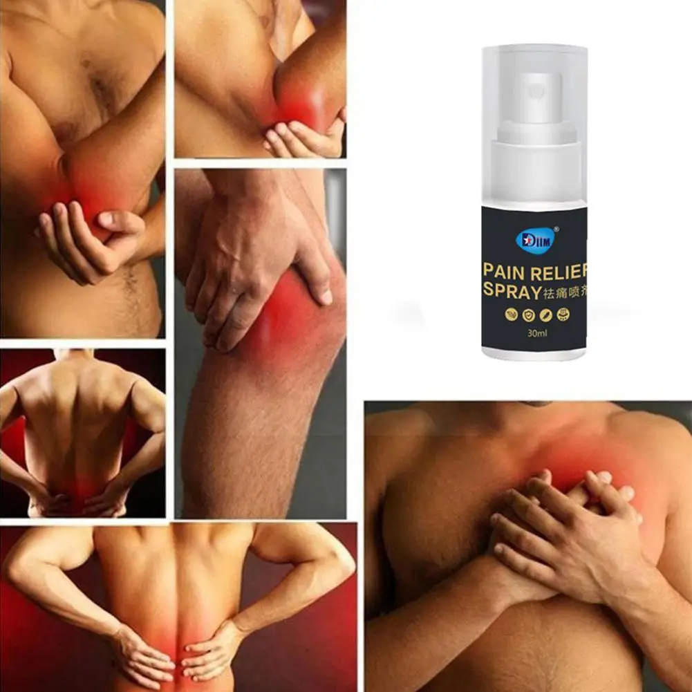 Advanced Pain Relief Spray for Falling Spraining Lumbar Shoulder Neck Waist Leg Knee Muscle and Joint Pain, 30ml