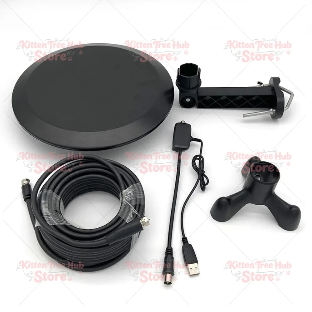 New Outdoor TV Antenna Amplified HDTV Digital Antenna 10M High Quality Coaxial Cable Outdoor/Indoor TV Antenna