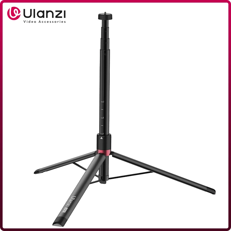 

Ulanzi AT-01 1.5M Aluminum Alloy Portable Vlog Tripod Light Stand for DSLR Camera Video Light Phone Livestreaming Photography