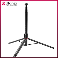 Ulanzi AT-01 1.5M Aluminum Alloy Portable Vlog Tripod Light Stand for DSLR Camera Video Light Phone Livestreaming Photography