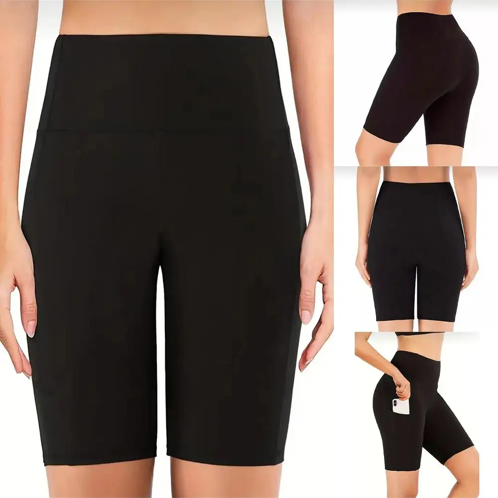 Peach Hip Shorts Casual Sports Shorts Medium Stretch Elasticity For Beach Vacation L Waist 70-78cm Hips 92cm Length 54cm