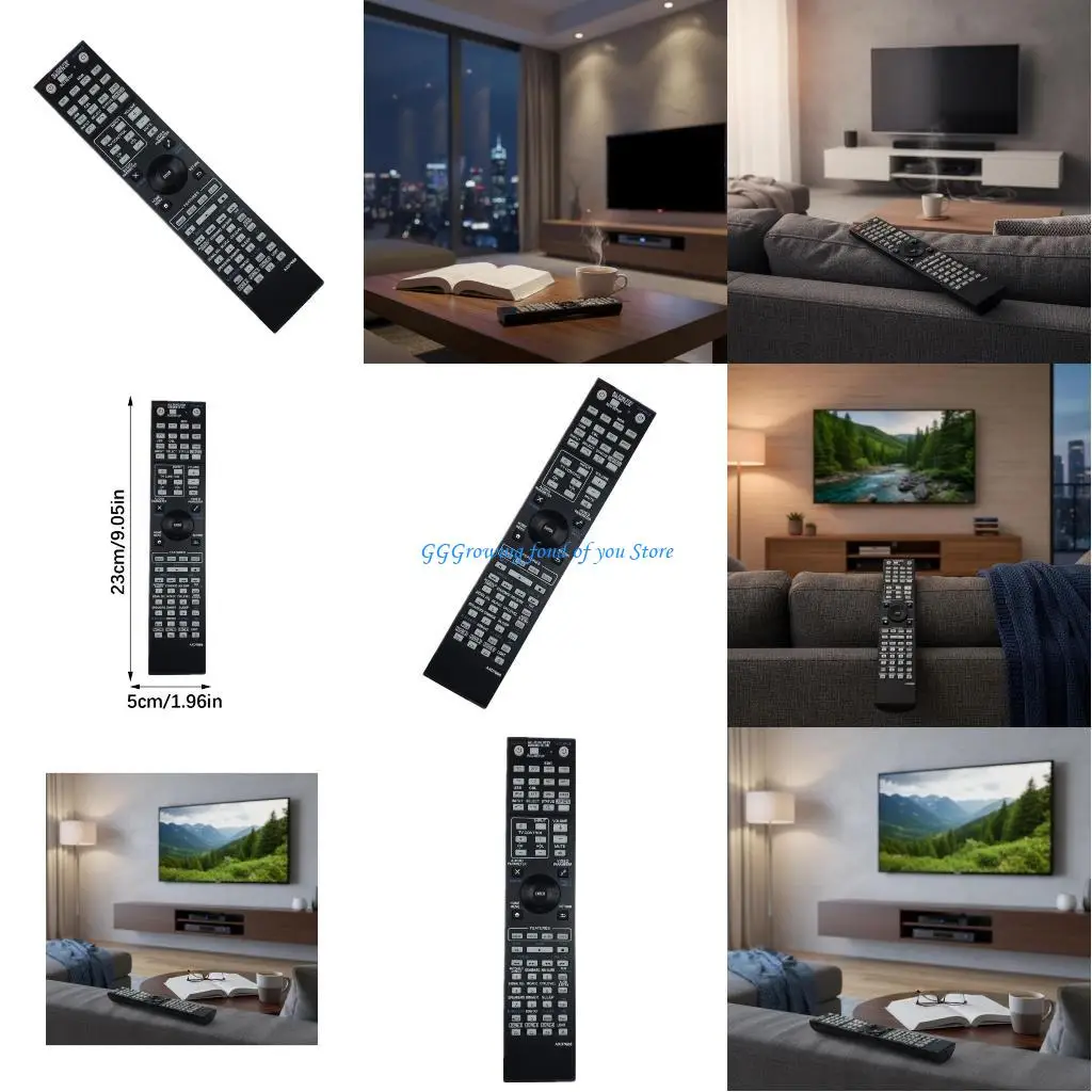 

H9EB Quick Install Universal Remote Control For AXD7591 7613 7666 7668 Home Theater Devices Not Require Programming Reliables
