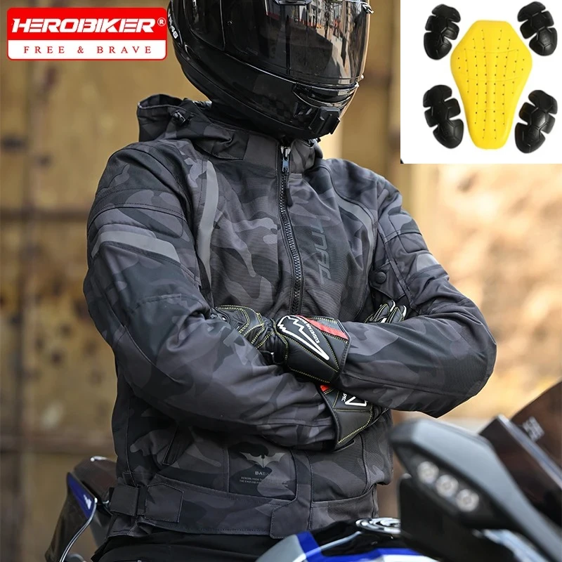 

Men's Motorcycle Jacket Riding Racing Clothes Motocross Jacket Windproof Motorcycle Accessories Moto Travel Equipment Breathable