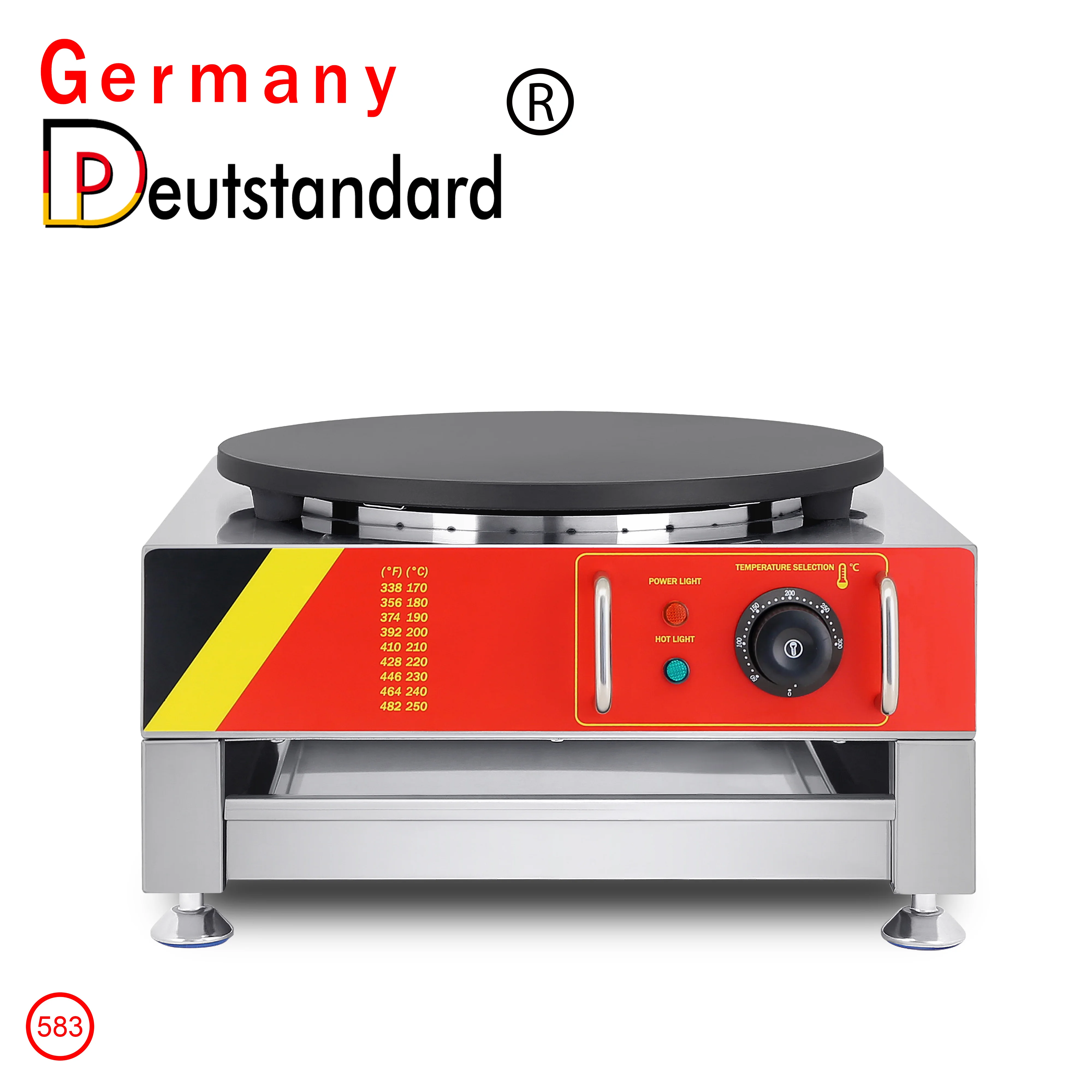 آلة صنع الكريب الكهربائية الاح - مراجعة Crepe Maker Machine Electric 40Cm وسعره