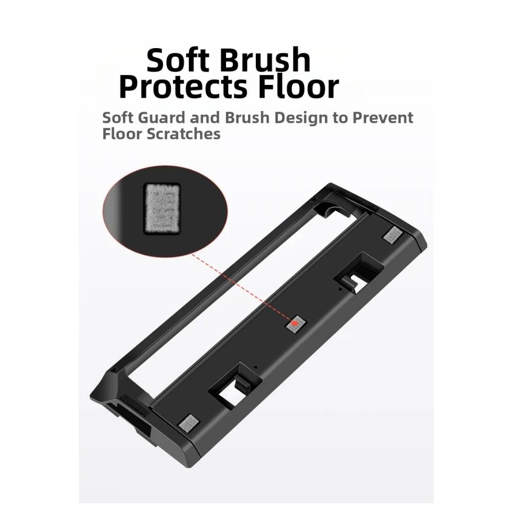 Main Brush Cover Replacement Part for Ecovacs X8PRO PLUS X9 Robot Vacuum Designed to Fit Precisely and Prevent Malfunctions
