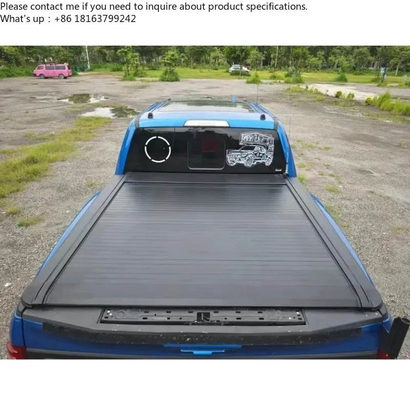 

Pickup Truck Bed Manual Box Retractable Tonneau Cover For 2015+ Toyota Hilux /Revo (Sr5 J Deck With Front Fence) K46A