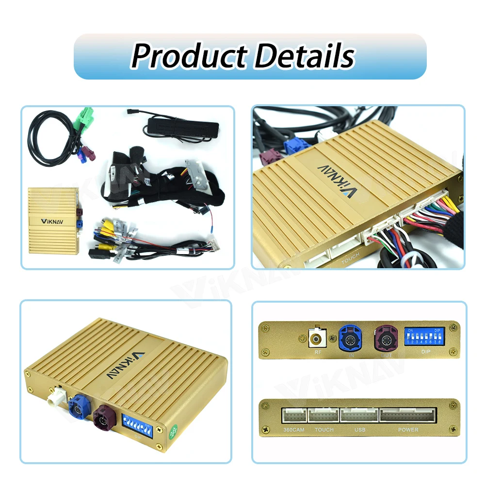 Viknav Linux System For Lexus LS 2007-2012 OEM Screen LVDS Decoder